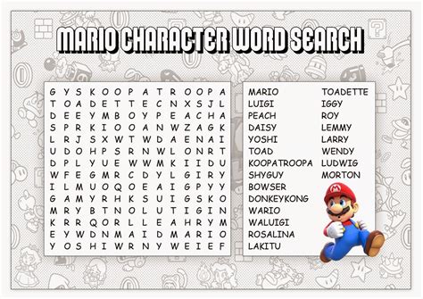 super mario Search